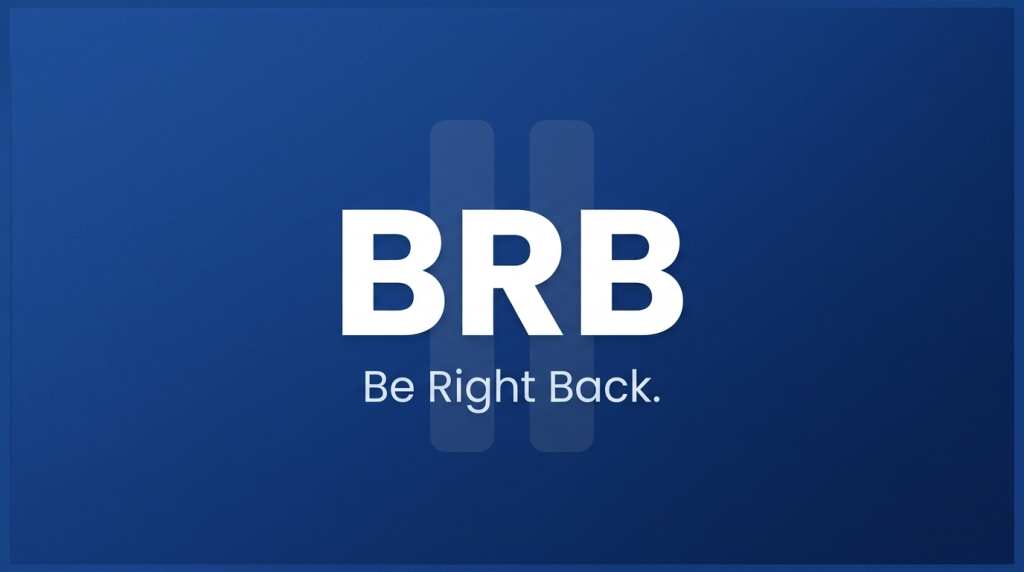 BRB mean in text
