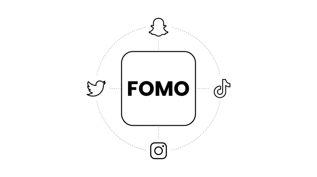 FOMO meaning on Snapchat TikTok Instagram and Twitter