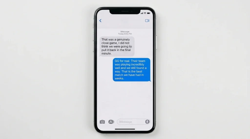 GG meaning in text conversation