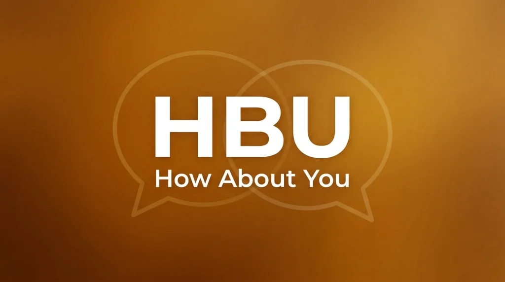 HBU mean in text