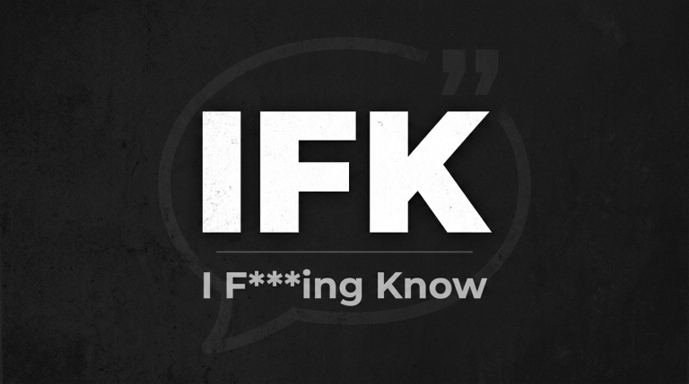 IFK mean in text