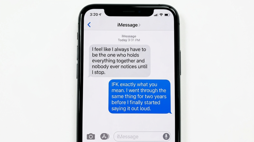IFK meaning in text conversation example