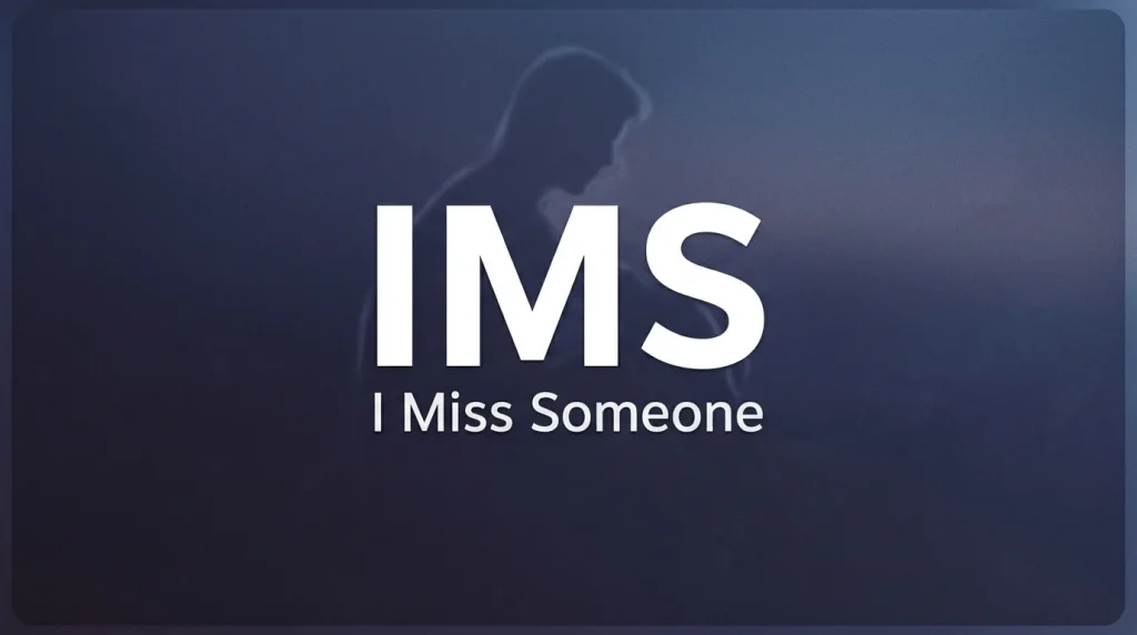 IMS mean in text