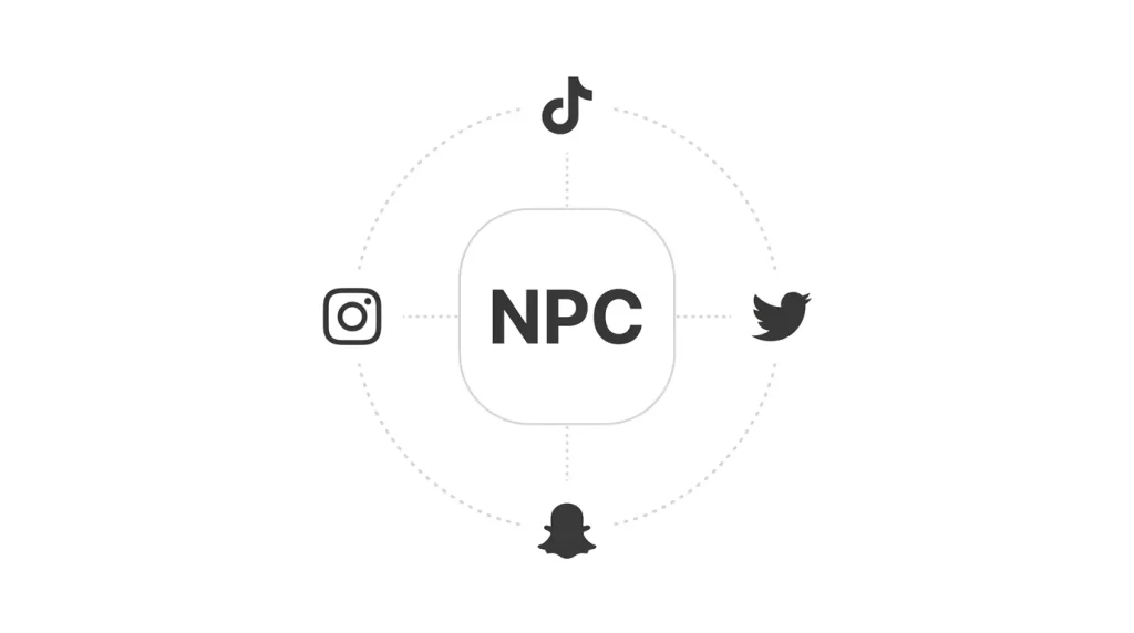 NPC meaning on TikTok Twitter Snapchat and Instagram