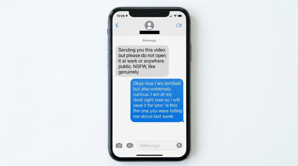 NSFW meaning in text conversation