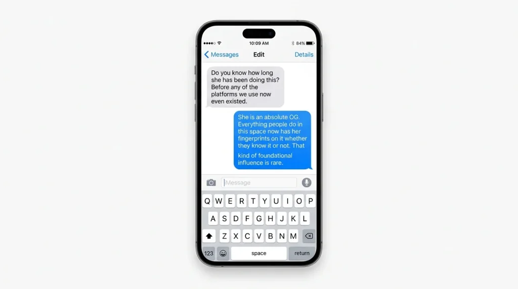 OG meaning in text conversation example