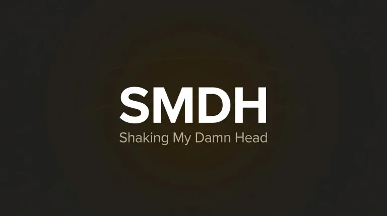 SMDH mean in text