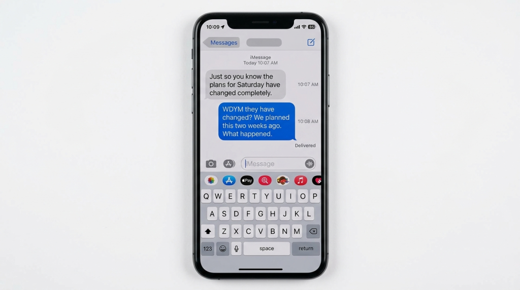 WDYM meaning in text