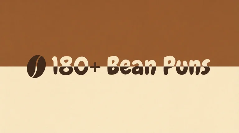 Bean Puns