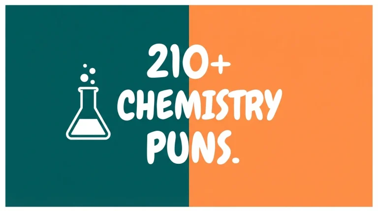 chemistry puns