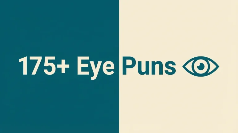 eye puns