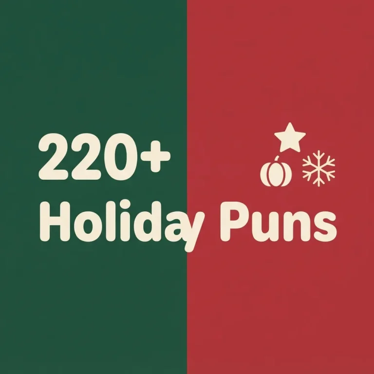 holiday puns