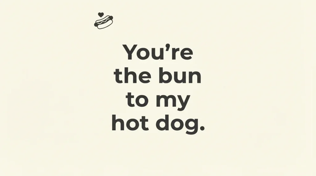 Hot Dog Love Puns