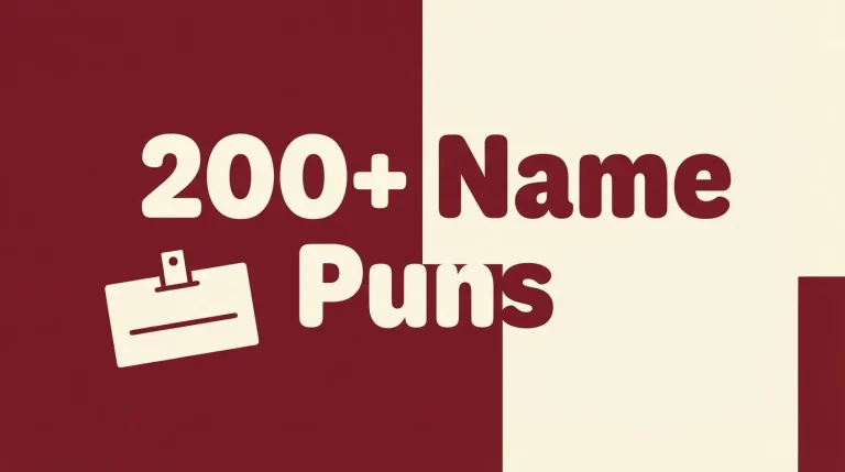 name puns