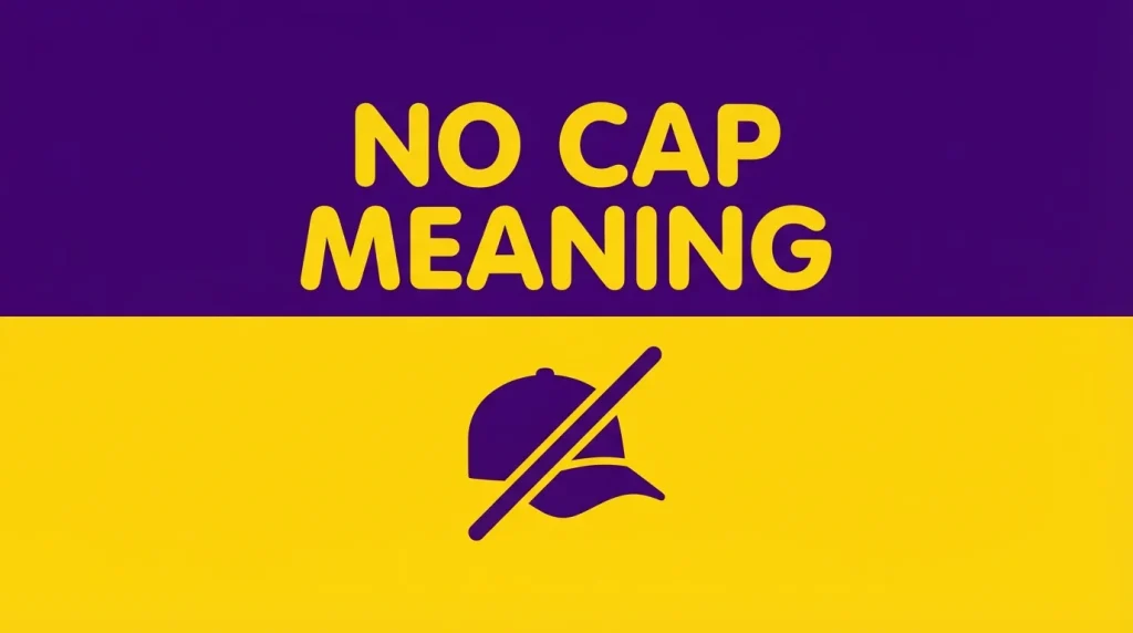 no cap meaning 