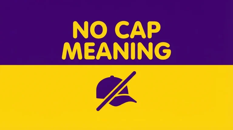 no cap meaning
