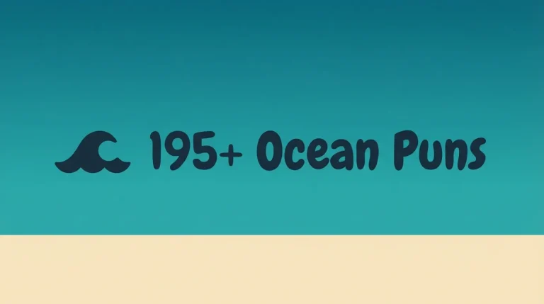 ocean puns