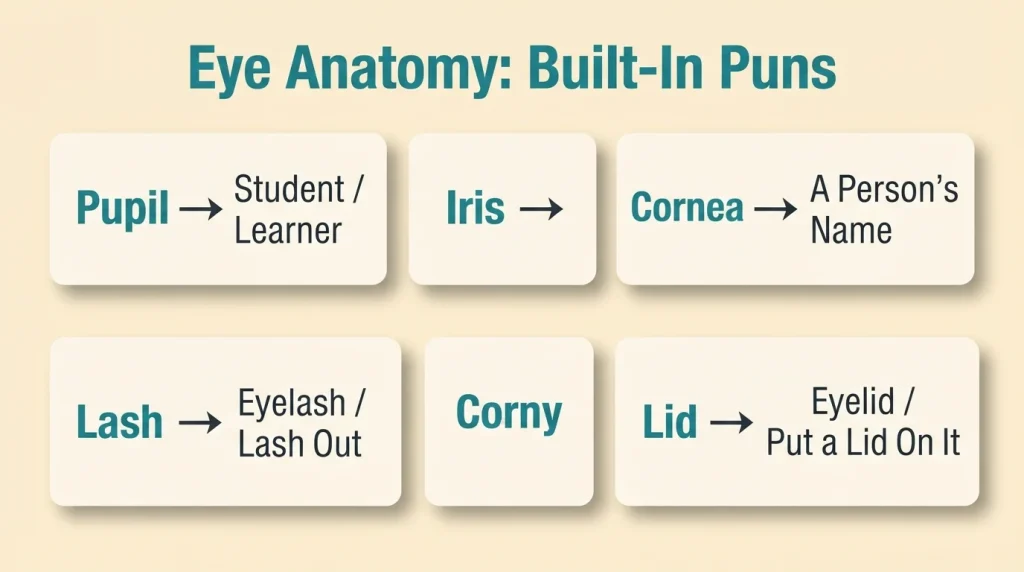 Pupil & Iris Puns