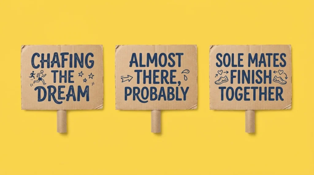 Race Sign Puns (For Cheering Runners On