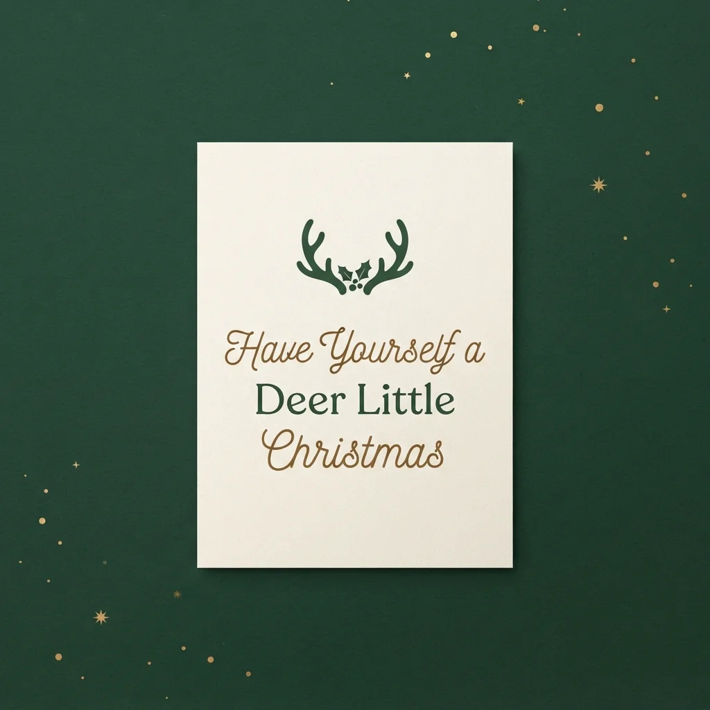 Reindeer & Christmas Puns
