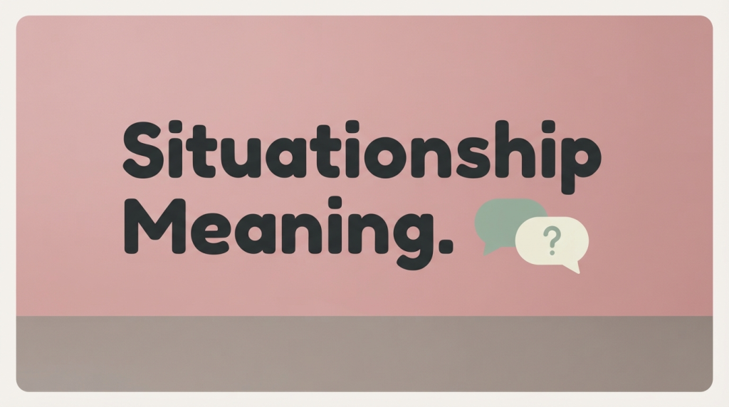 situationship meaning