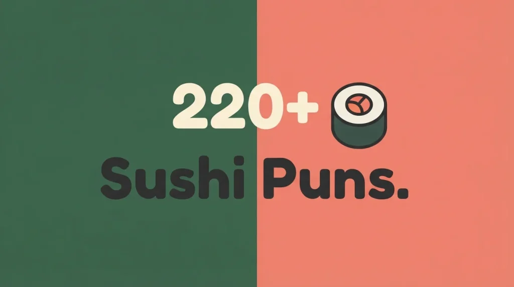 sushi puns